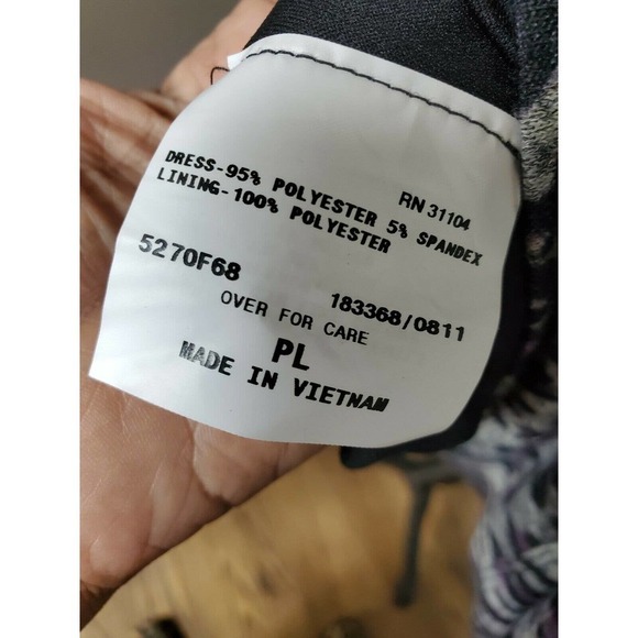 New Directions Petite Cowl Neck Midi Dress Size PL - Picture 10 of 11